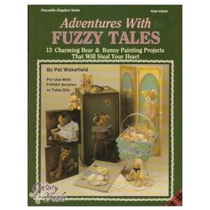 Charming Bear & Bunny 13 Painting Projects Adventures w/Fuzzy Tales Vint…